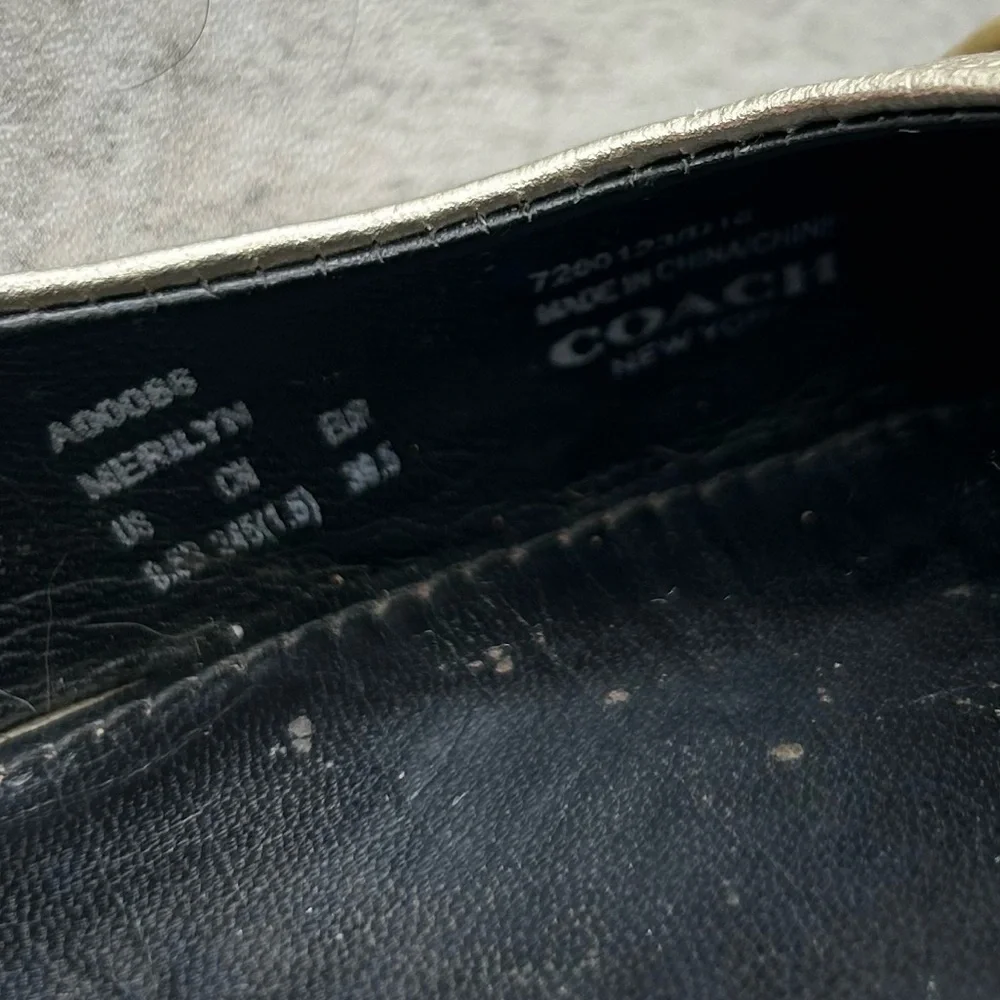 Coach Merilyn Platinum Ballet Flats - Picture 10 of 10